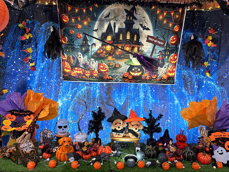 トイプードルのハロウィン