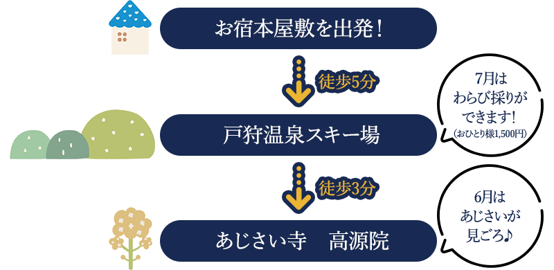オススメお散歩コース